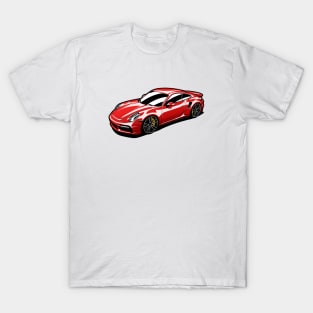 Red 911 Turbo S T-Shirt